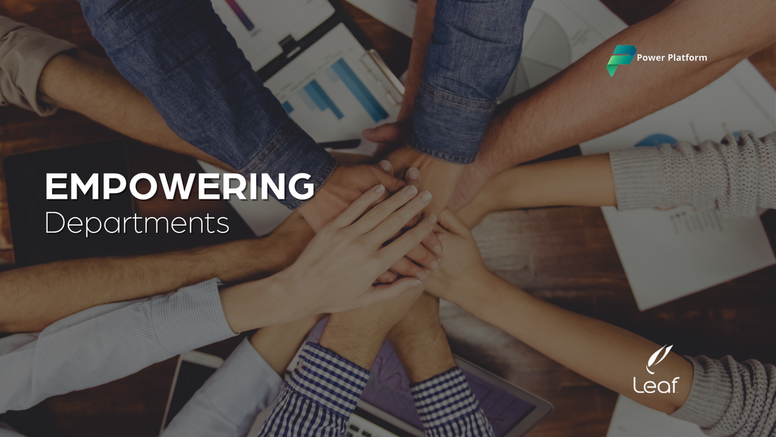 Empowering departments - Three ways to harness departmental expertise while maintaining control.