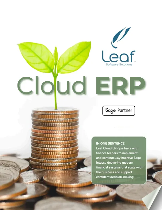 Leaf Cloud ERP - Sell Sheet with Videos